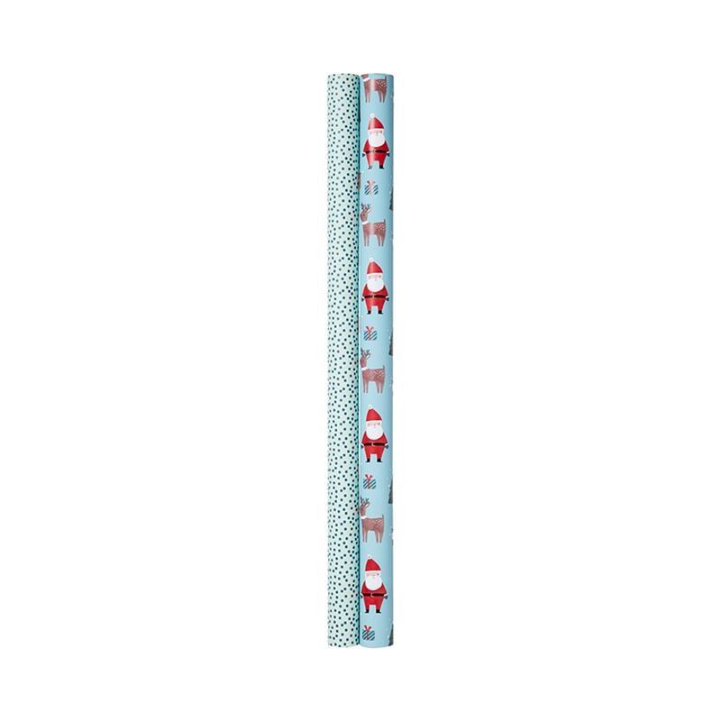 Christmas Reindeer Wrapping Paper Pack of 2