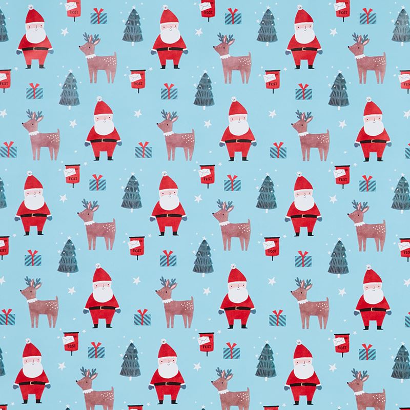 Christmas Reindeer Wrapping Paper Pack of 2